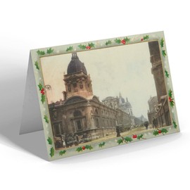 CHRISTMAS CARD - Vintage London - Smithfield Market (b)