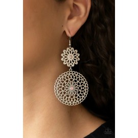 Paparazzi Garden Mantra Pink Earrings Paparazzi New