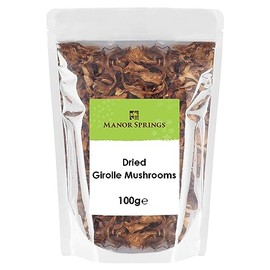 Dried Girolle Mushrooms 100g by Manor Springs