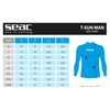 SEAC Women's T-Sun Short Man Rash Guard Shirt