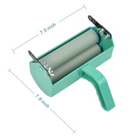 Nichiyo 7 Inch Decorative Paint Roller Patterned Paint Roller Decorative Used for Home Wall Decoration(EL002-A)