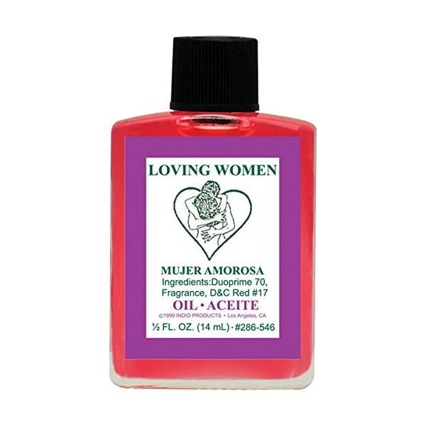 (1Pack) Indio Products Spiritual Anointing Oil- Loving Women 1/2oz