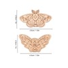 DAUZ Elegant Strong Magnets Versatile Embroidery Needle Minder, Beech Wood,