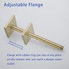 SW-91038-12BG-SQ, accesorio de baño de acero inoxidable montado en la