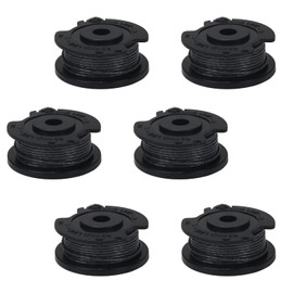 KJLEEN 6 Pack Strimmer Spool Replacement F016800569 Strimmer Wire F016800385 Strimmer String Cord Rope for BOSCH Strimmer Grass Trimmer ART 23 SL, ART 26 SL, ART 2300, ART 23-28
