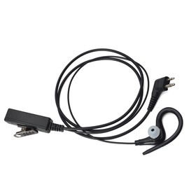 HYSHIKRA Earphones Headset with Microphone Compatible for Motorola DP1400 CP88 CP040 CP100 GP88 GP280 GP300 Walkie Talkie