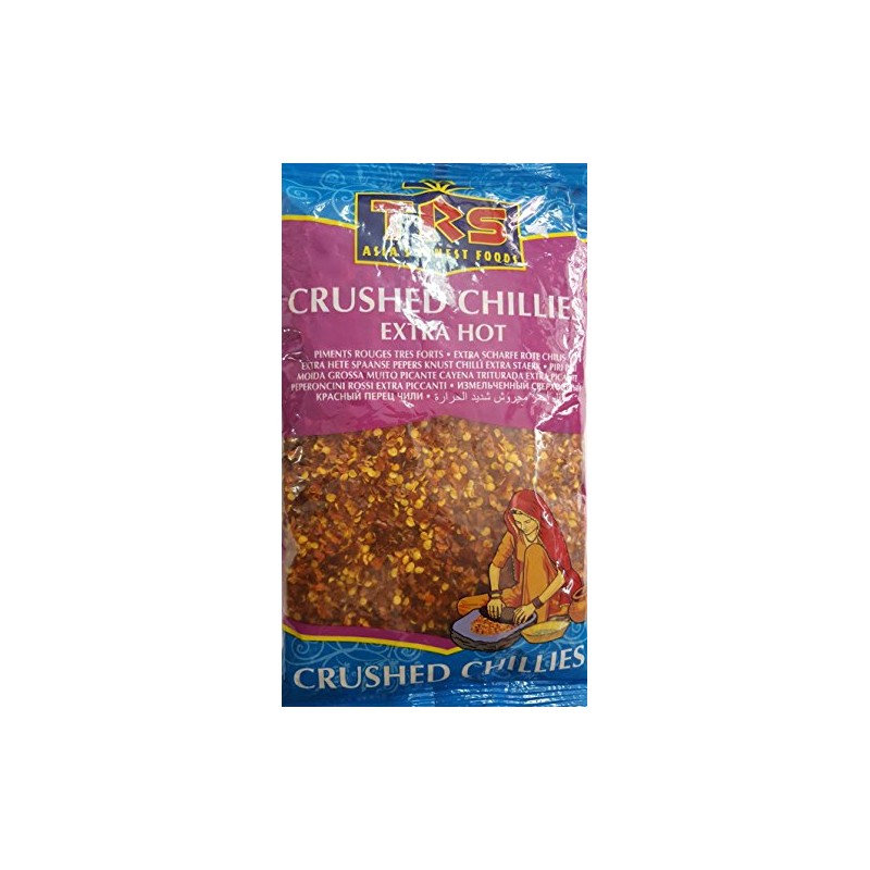 TRS Extra Hot Crushed Red Chillies 250g