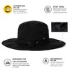 TOP-EX Large Sun Hat Men Wide Brim UV Safari Bonnie