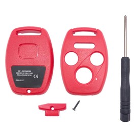 Keyless Entry Replacement Key Fob Cover Case Fit for Honda 2003-2014 Accord 2006-2013 Civic EX 2009-2015 Pilot 2005-2009 CR-V Odyssey Key Fob Shell