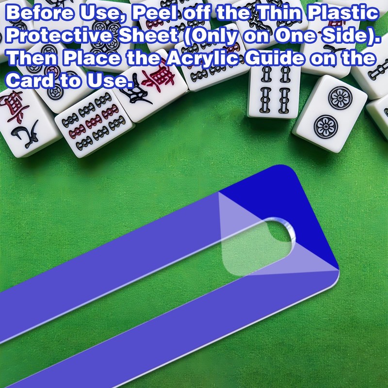 CYUXING 4 Piece Mahjong Line Finder Mahjong Map Line Guide