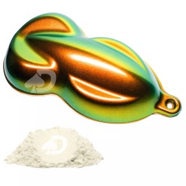 Didspade Sour Lava SuperShift® Pearl 1g | Chameleon Pigment ColorShift Orange Gold Lime