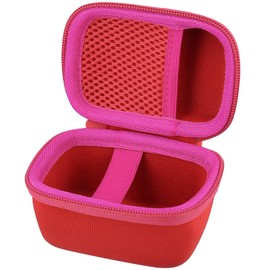 co2CREA Hard Carry Bag for Bitzee Interactive Toy Digital Pet and Suitcase, Protective Storage Holder Fits Bitzee Virtual Electronic Animals Accessories, Bag Only (Red)