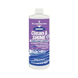 CRC Industries Inc MK3332 - Aluminex Clean & Shine - 1 qt, Plastic Bottle, Liquid, No Silicone