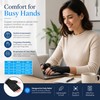 Fingerless Compression Gloves for Hand Support – Lightweight Stretch Gloves