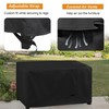 NettyPro Patio Coffee Table Cover Rectangular, Waterproof Outdoor Furniture Small