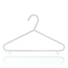 HANGERWORLD 18 Pack 11.8inch White Plastic Kids Hanger - Sized