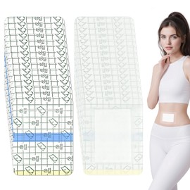 KMFYMPT 30 Stück Wasserdicht Transparent Bandage - 15 x 10 cm Duschpflaster Wasserfest Wundverband Tattoo Folie Second Skin Tattoo Selbstklebender Verband - Schützen bei Schnittwunden & Kratzern