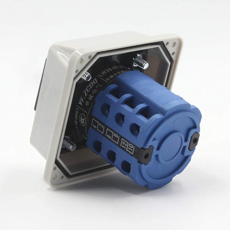 Universal Changeover Selector Switch, with Waterproof Box, 3 Positions 12