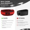 Weight Lifting Belt Double Strength 5.5 Padded Neoprene Back Gym