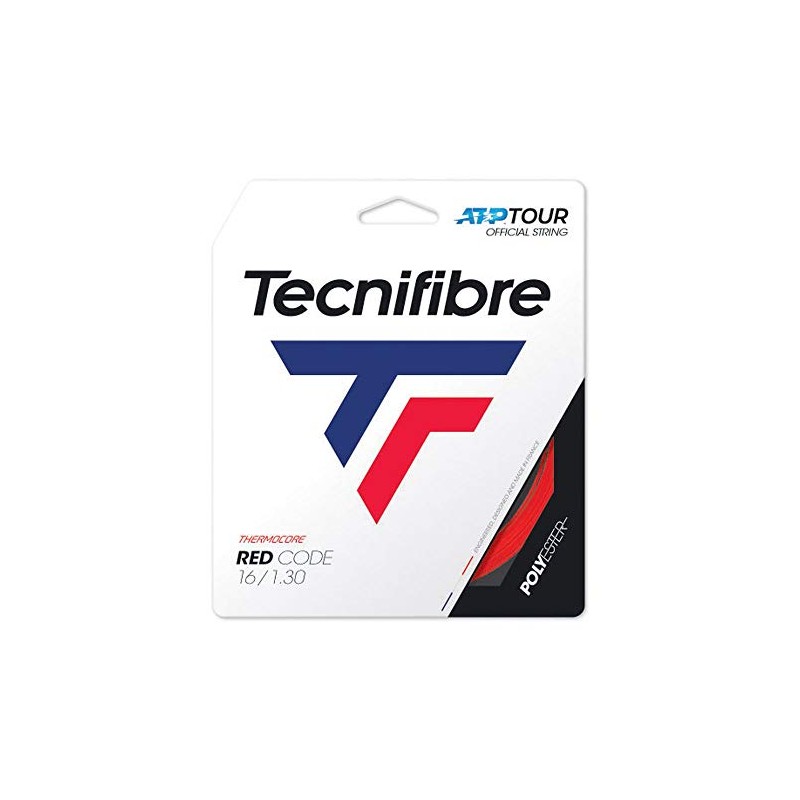 Tecnifibre Redcode Tennis String 1.30mm Red - 12m Set