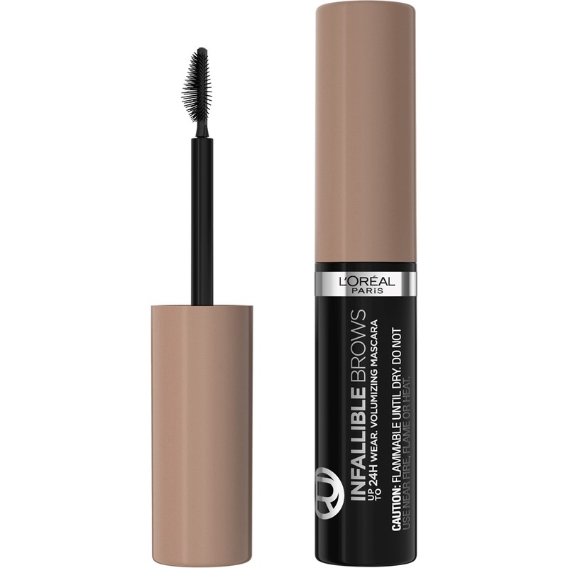 L'Oreal Paris Infallible Volumizing 24H Wear Máscara para cejas, maquillaje