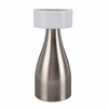 Metal Table Lamp Stepless Dimmable 3 Color Touch Control Rechargeable