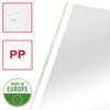 Esselte Leitz Standard A4 PP Document Wallet 100 Stück Clear
