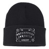 Darkside Clothing Ouija Board Beanie Occult Goth Metal Unisex Fashion