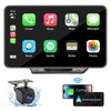 Capapro 7" HD Portable Carplay Wireless Touch Screen Double Din