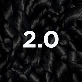 Garnier Good Permanent Hair Dye Premium Starter Kit, 2.0 Truffle Soft Black, Up To 100% Grey Coverage, 8 Weeks Long-Lasting Colour, Non-Drip Application