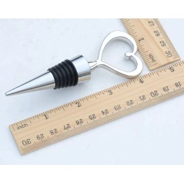 Freds Recuerdo Tapon Para Vino De Acero Inox En Forma De Corazon