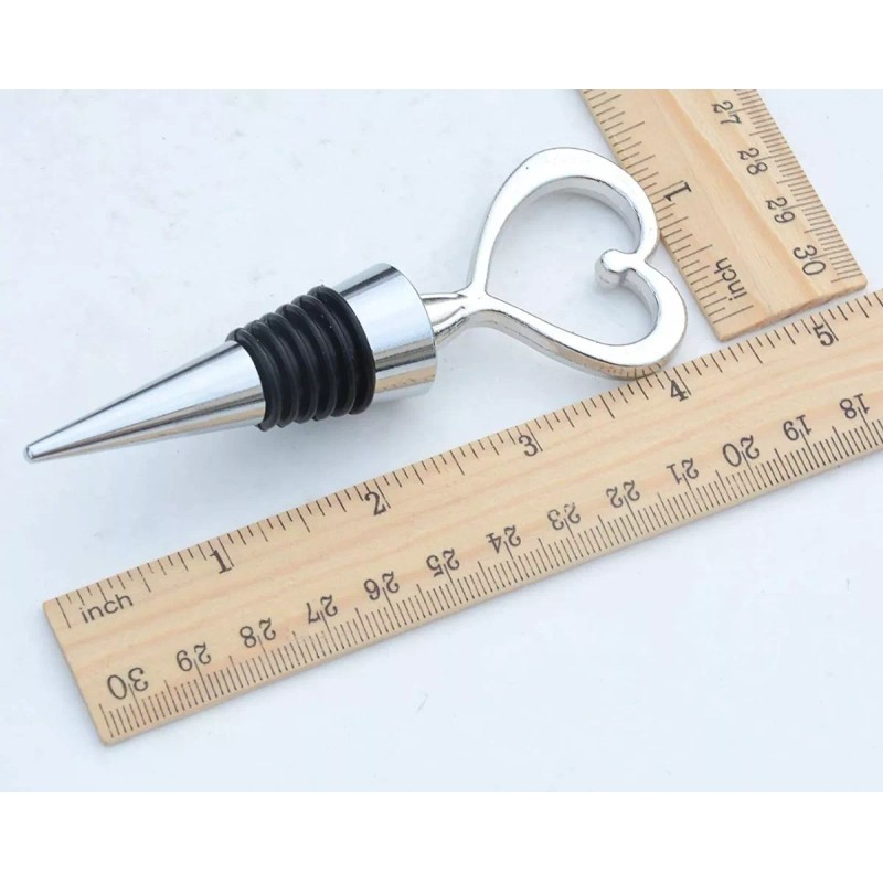 Freds Recuerdo Tapon Para Vino De Acero Inox En Forma