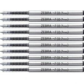 Pen Refills 0.7mm Pack of 10" f-701" (A)