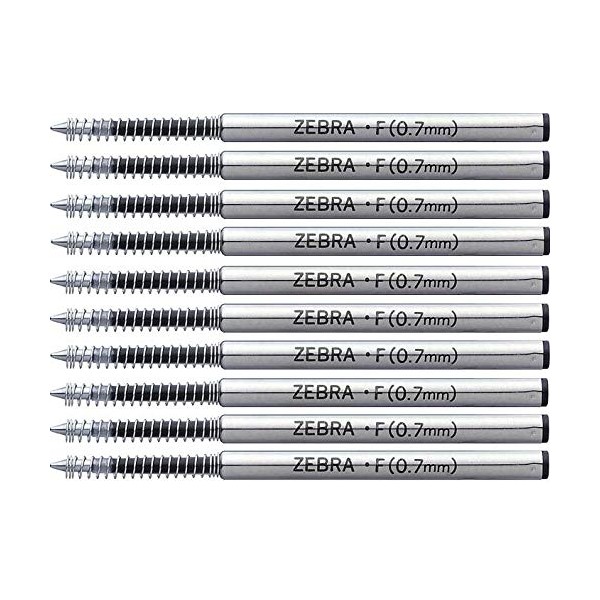 Pen Refills 0.7mm Pack of 10" f-701" (A)