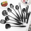 304 Stainlss Steel Matte Kitchen Utensils Set, 11 Pcs Long