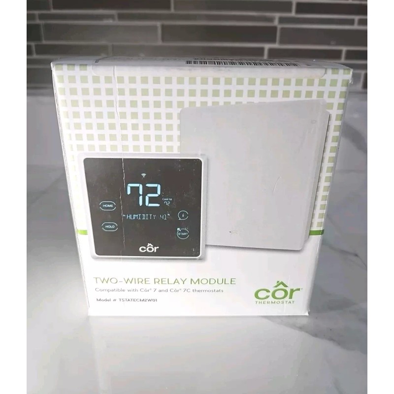 Cor 7, Cor 7C Thermostats New COR Thermostat Two Wire