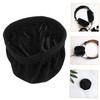 Outanaya 2pcs Stretchable Cotton Fabric Ear Pads Protector Washable Earcup