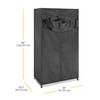 Whitmor 36-inch Clothes Closet - Double Door Portable Closet -