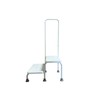 Double Step Stool with Handrail Heavy Duty 2 Steps Non