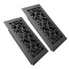 SANYCASA 4x8 Inches Air Floor Vents Register Ease Adjust Air