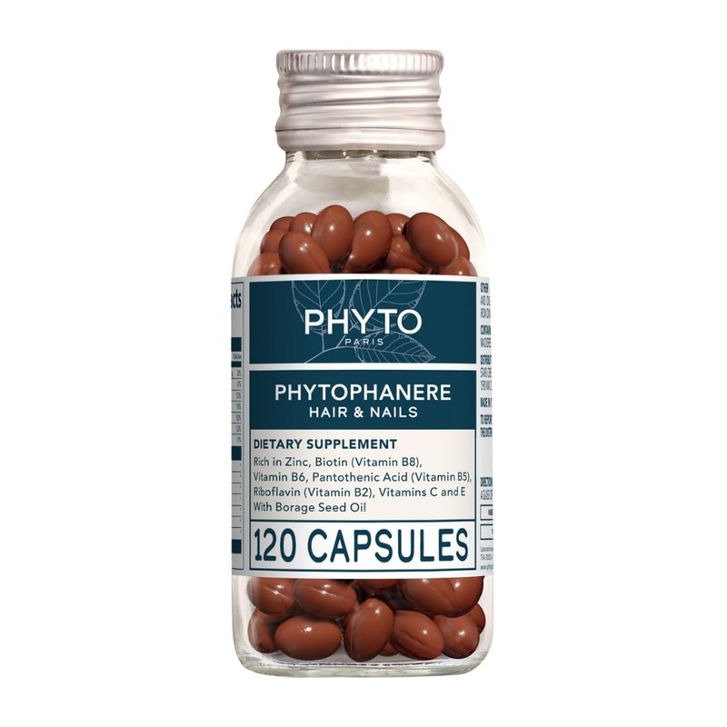 PHYTO Phytophanère 100% Natural Hair Loss Thinning Dietary Supplement, 2-Month