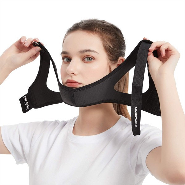 Anti Snoring Chin Strap - Double Adjustable Chin Strap for