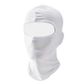 Remarks Japan Face Mask, White, Cold Protection, Snowboarding, Skiing, Bike, Snowboarding, Balaclava, Neck Warmer, Fancy Dress, Thin