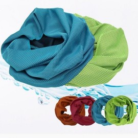 Smart Cooling Multi-Scarf for All Sports Orange 2ea