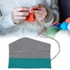 Crochet Hook Rolling Organizer, Knitting Needles Holder Case, Rolling Crochet