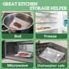 Vacuum sealer bags for food,reusable double zipper vacuum bag with