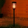 Solalite® 2 Pack 51 LED Solar Torch Light Dancing Flickering