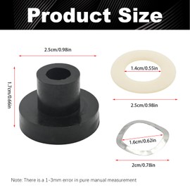 Saihisday 909925 Derlin Window Bushing Side Window Bushing Kit Replacement for Mazda Miata 1990-2005