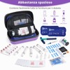 HIMDUZE Custodia da viaggio per insulina, approvata TSA, refrigeratore refrigerato