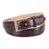 Dockers Men's Classic Dress Belt, Cordovan, Medium (34-36)